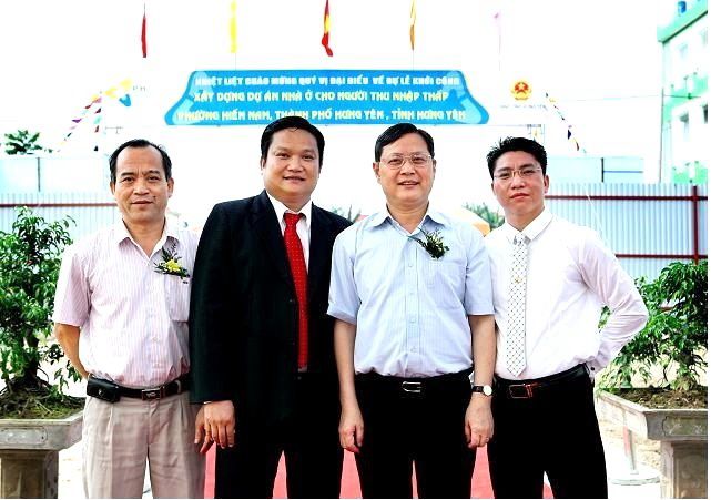 Lễ khởi công dự án Nhà thu nhập thấp Hưng Yên Lễ khởi công dự án Nhà thu nhập thấp Hưng Yên